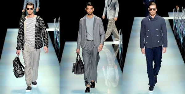 Модный показ Giorgio Armani весна-лето 2016