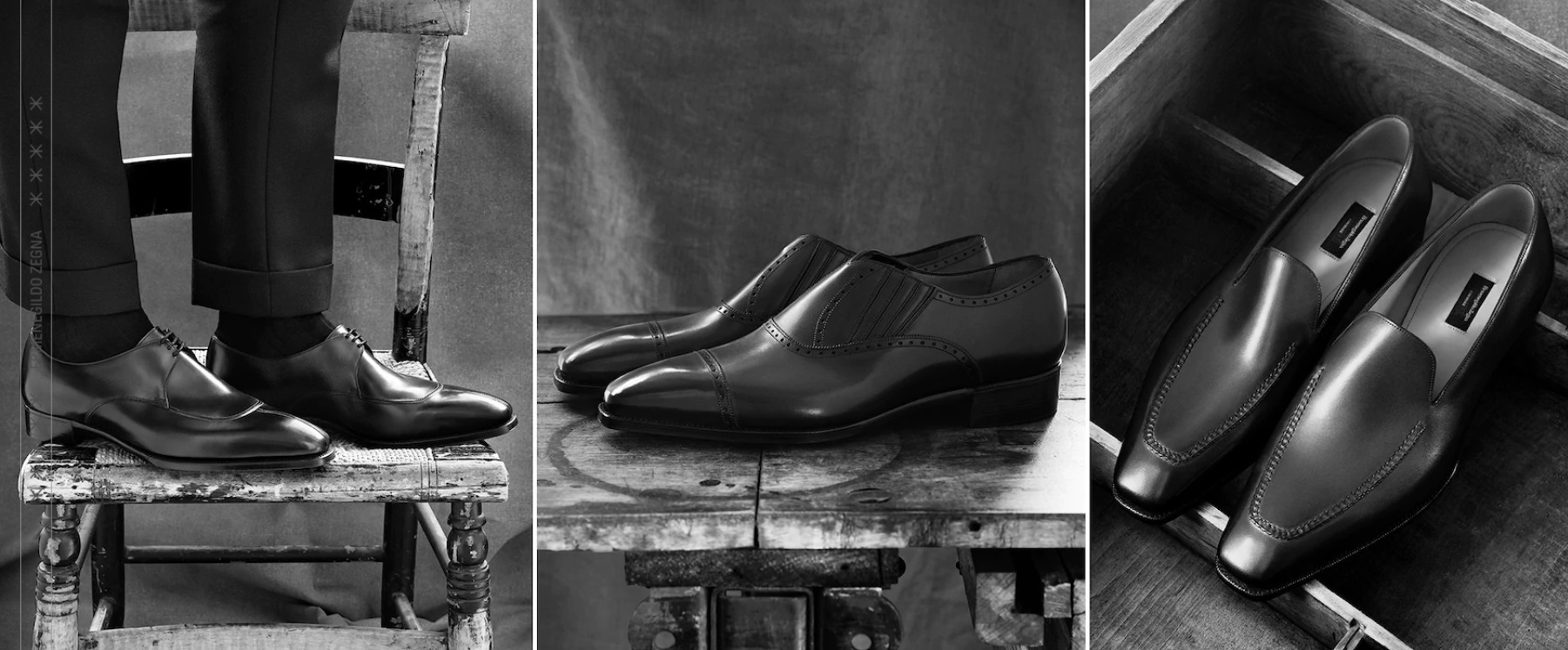Мужской шоппинг в Милане: коллекция мужской обуви на заказ, ERMENEGILDO ZEGNA.