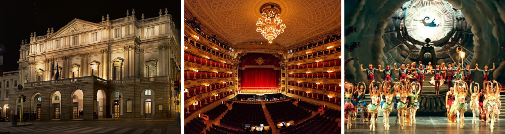 Поездка в Милан зимой: театр Ла-Скала (La Scala).