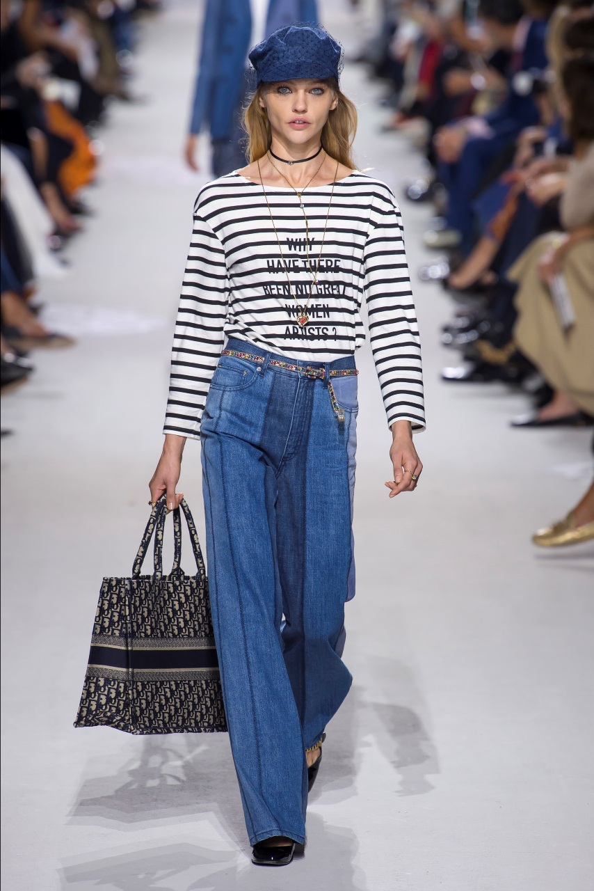 Dior. Мода на сумки макси весна-лето 2018
